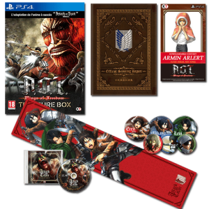 Attaque des Titans Edition Collector wings of freedom PS4