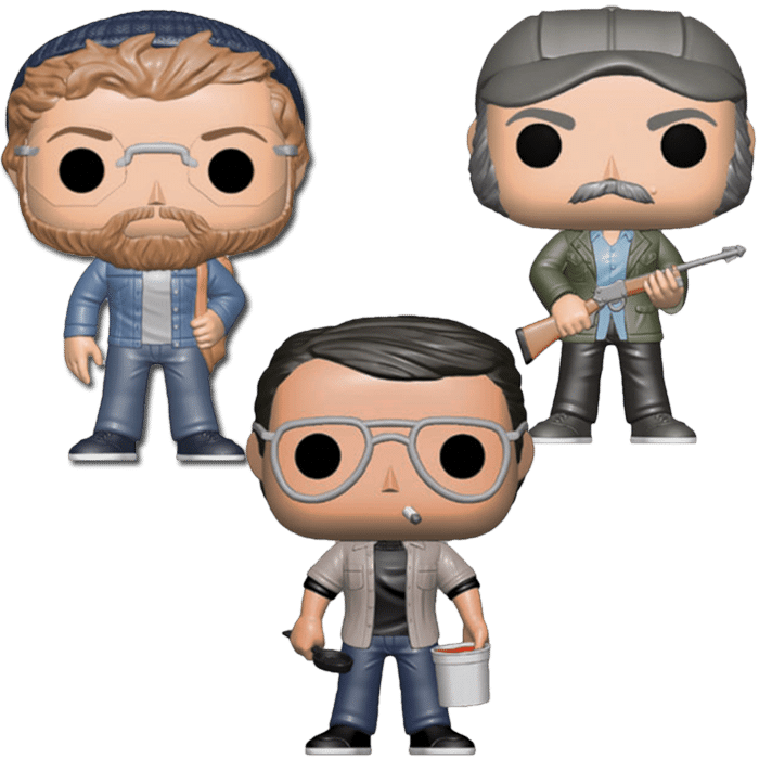 lot 3 funko pop dents de la mer jaws