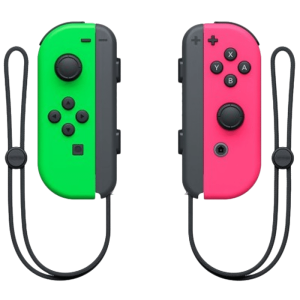JOY-CON SPLATOON 2 VERT ET ROSE