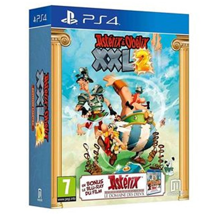 Astérix & Obélix XXL2 + Blu-ray Astérix Le Domaine des Dieux PS4 copie