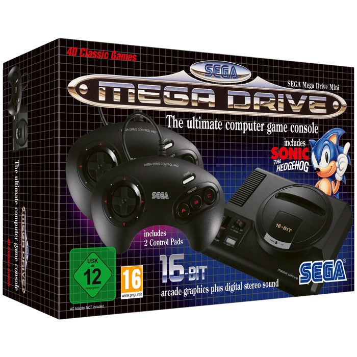 megadrive mega drive mini officielle FR standard