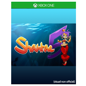jaquette non officielle shantae 5 xbox one
