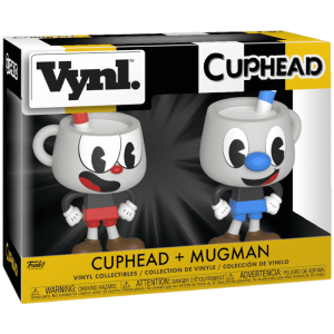 Pack 2 figurines Vinyl Cuphead