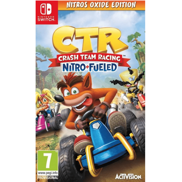 crash team racing nitros oxide edition switch