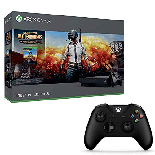 pack xbox one x pubg + 2 manettes