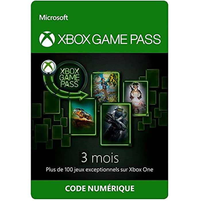 3 mois xbox game pass