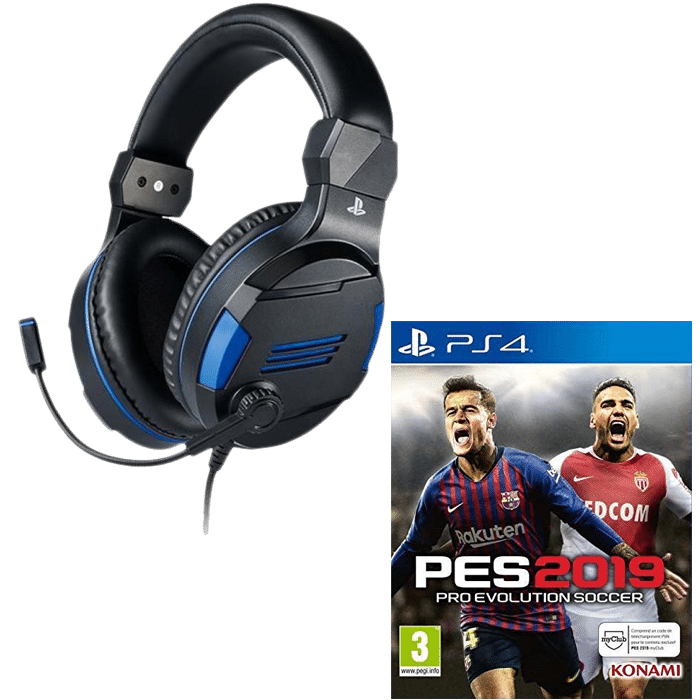 casque gaming bigben ps4 + pes 2019