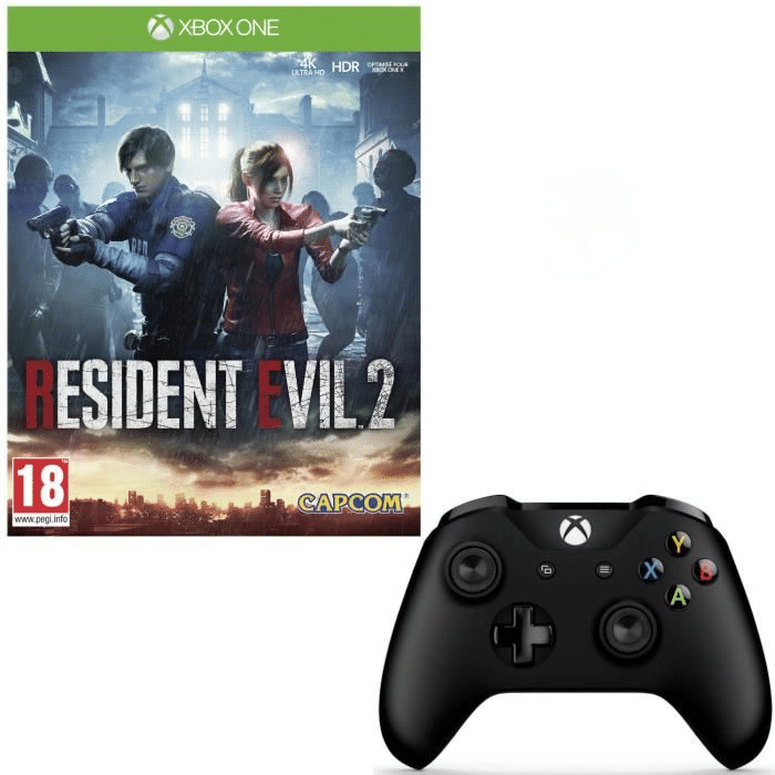 bundle-resident-evil-2-manette -xbox