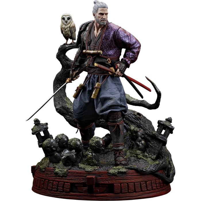 figurine geralt ronin cdprojeckt
