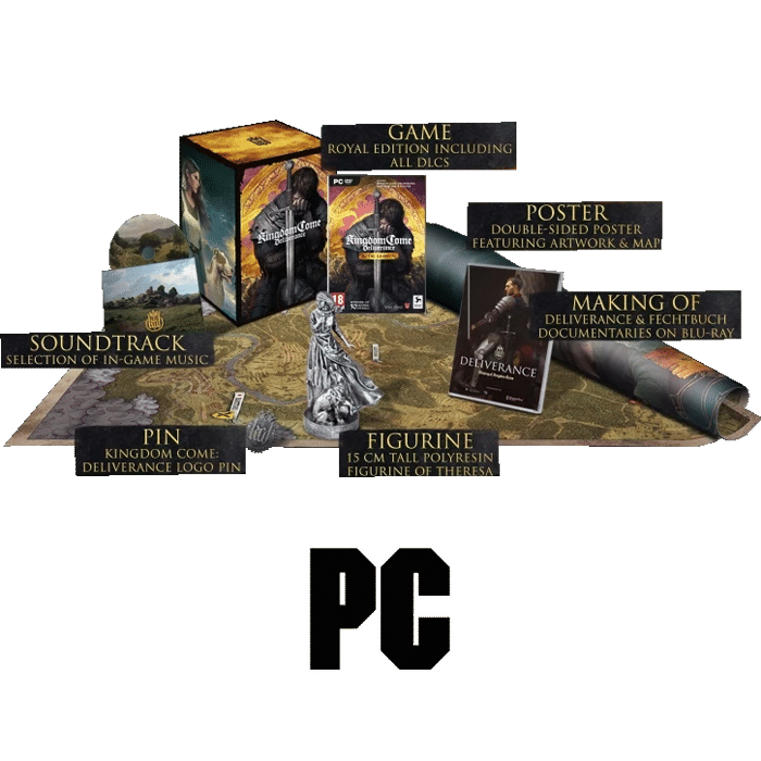 kingdom come deliverance royal edition collector pc