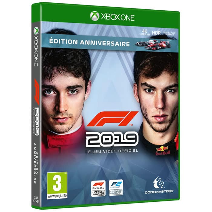 f1 2019 edition anniversaire xbox one