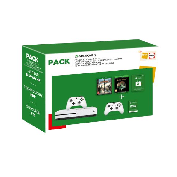 pack-fnac-xbox-one-s-1-to-the-division-2-sea-of-thieves-carte-xbox-50e-3-mois-xbox-live-gold