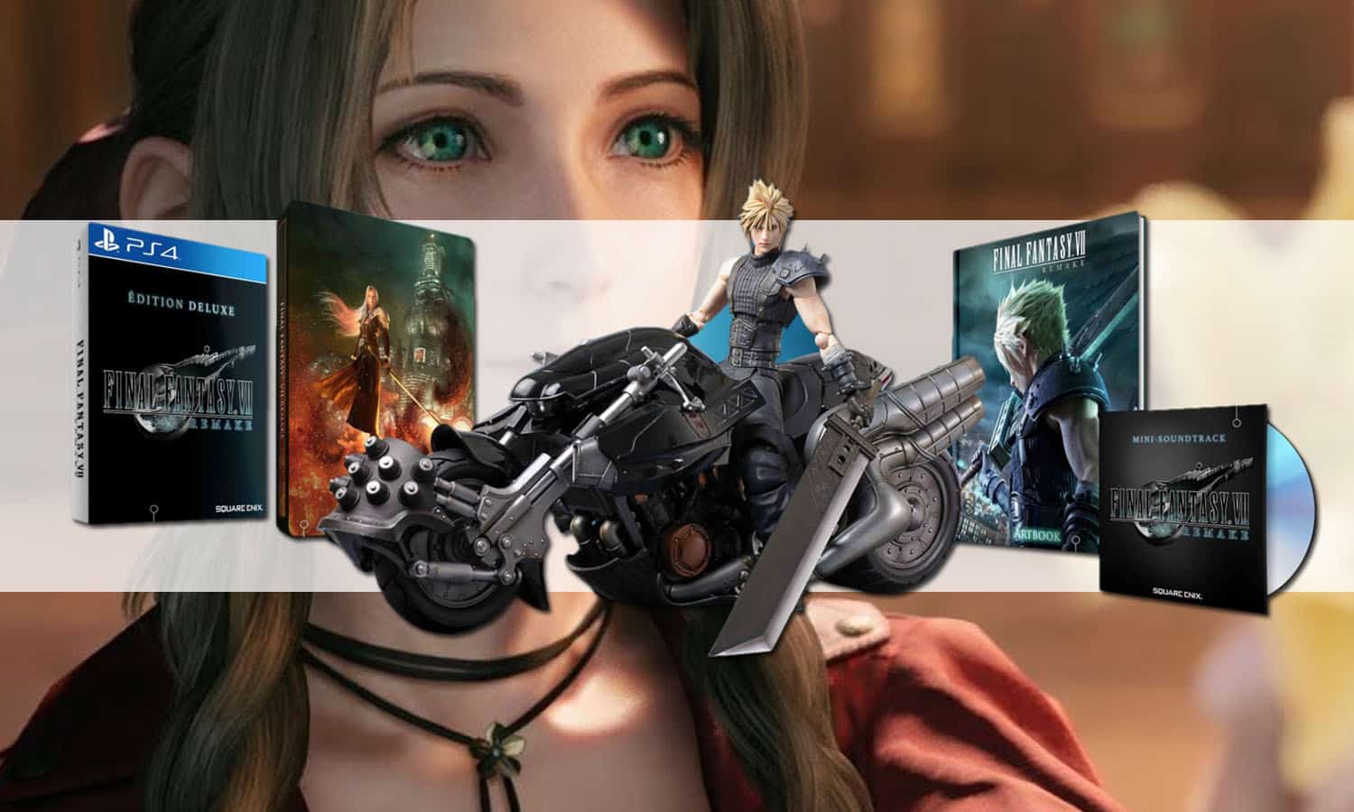 SLIDER final fantasy 7 remake collector ps4 v4