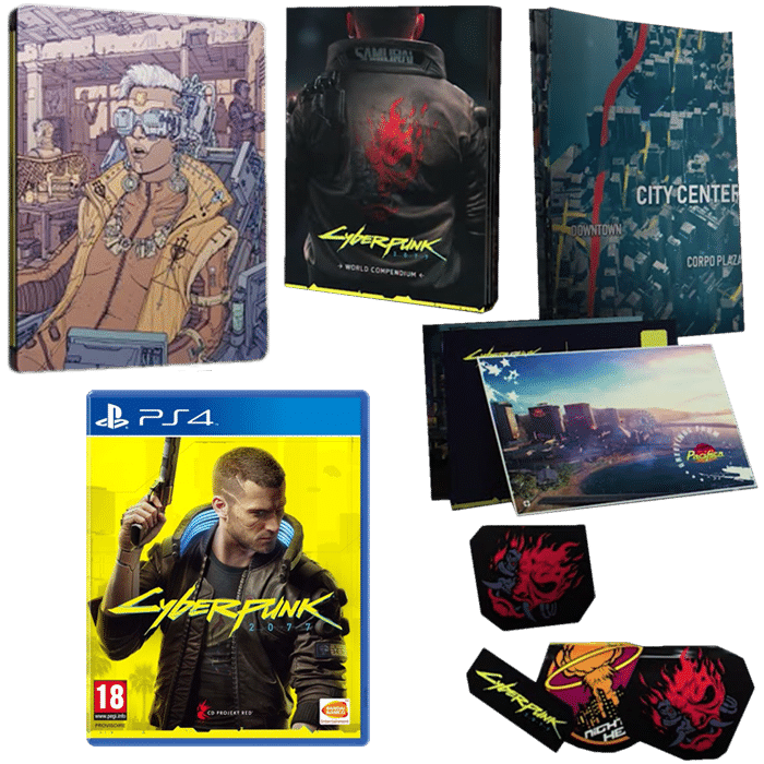 cyberpunk 2077 day one ps4 steelbook fnac v2