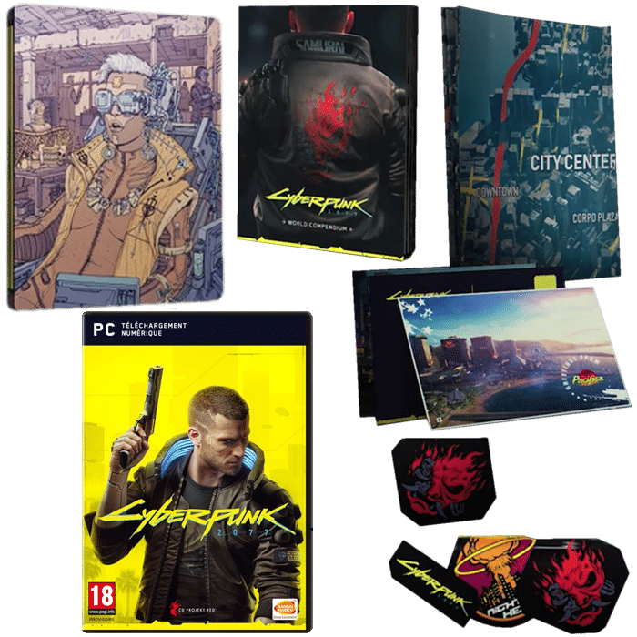 cyberpunk 2077 day one pc steelbook fnac