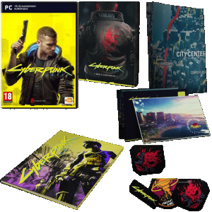 cyberpunk 2077 day one pc comic book micromania