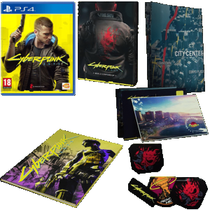 cyberpunk 2077 day one ps4 comic book micromania