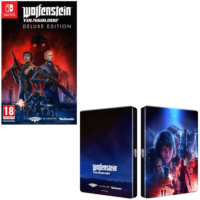 wolfenstein youngblood steelbook switch