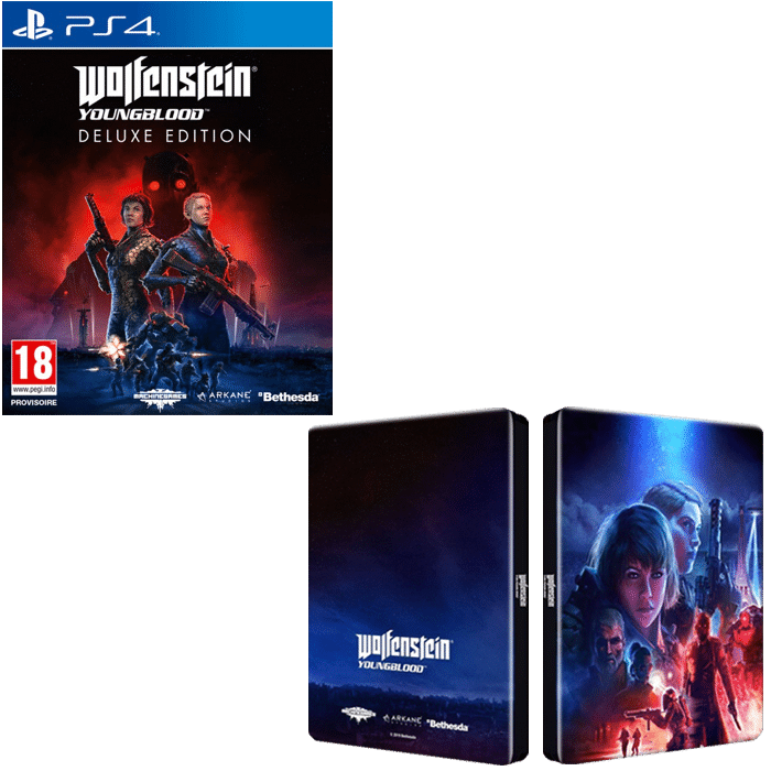 wolfenstein youngblood steelbook ps4