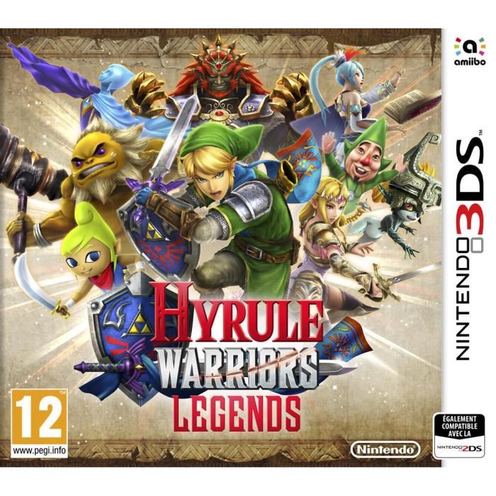 zelda hyrule warriors 3ds