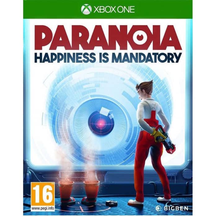 paranoia happiness is mandatory xbox one jaquette officielle