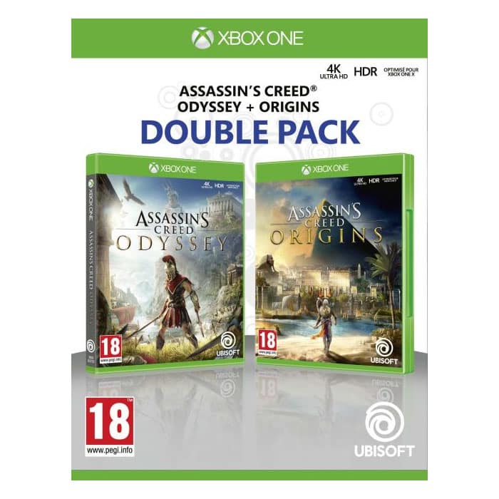 Double Pack Assassin's Creed Odyssey + Assassin's Creed Origins xbox one