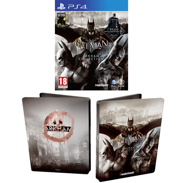 batman arkham collection steelbook ps4