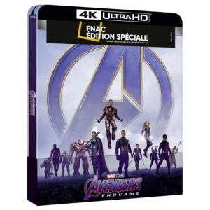 AVENGERS ENDGAME BLU-RAY 4K 2D STEELBOOK EXCLU FNAC jaquette officielle