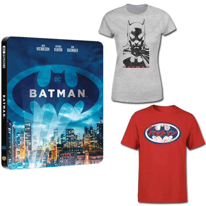 baman 1989 steelbook blu ray 4k t Shirt