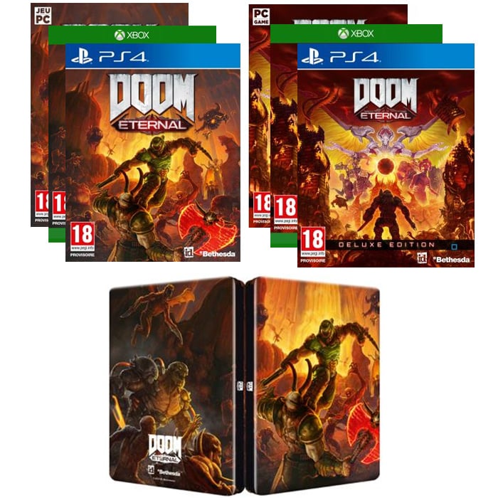 doom eternal steelbook multi plateforme v2