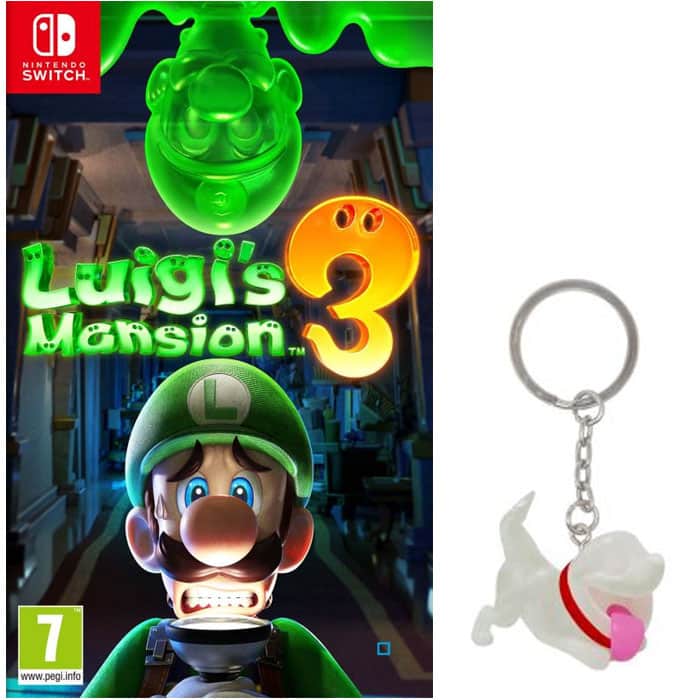 porte clef luigi mansion 3 switch