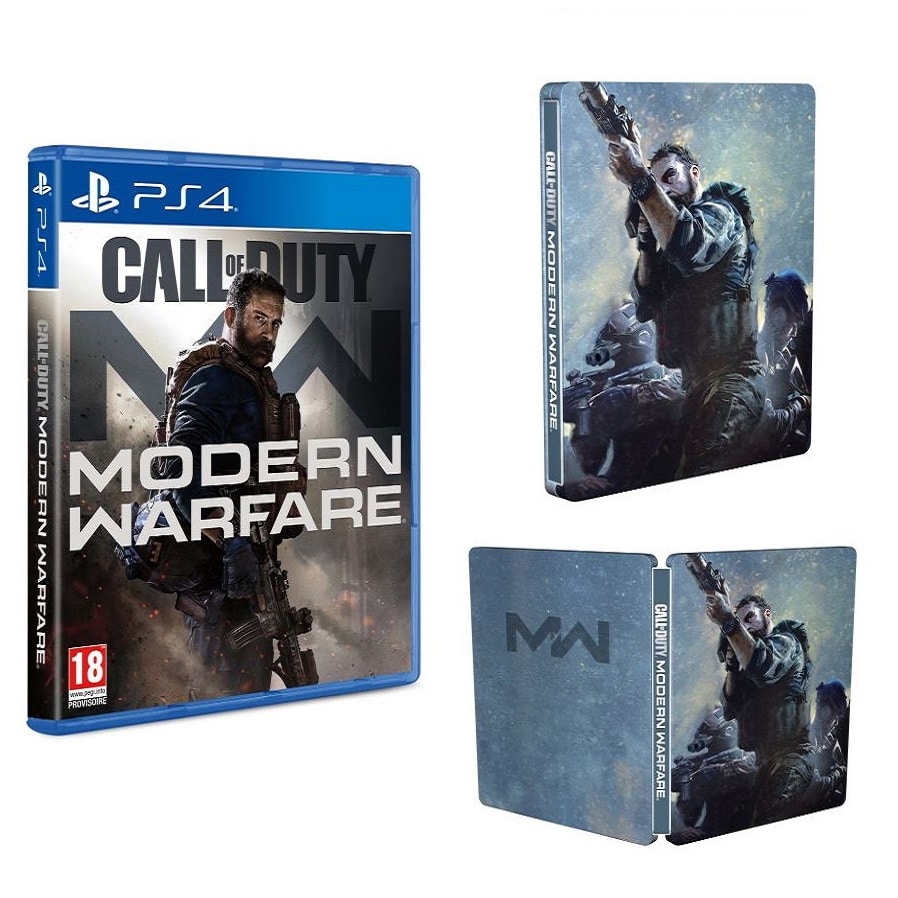 cod modern warfare steelbook ps4