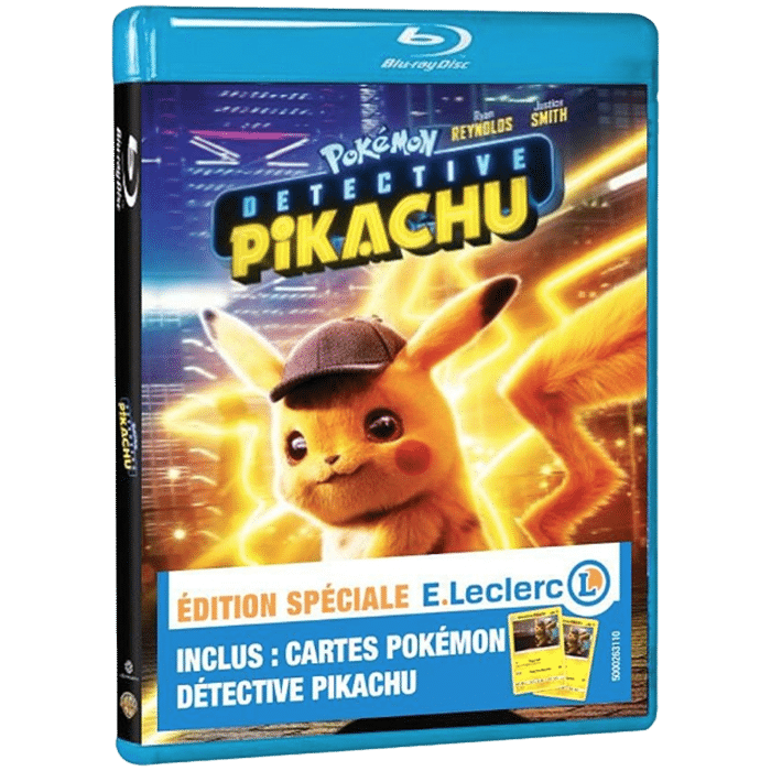 detective pikachu blu ray edition speciale leclerc