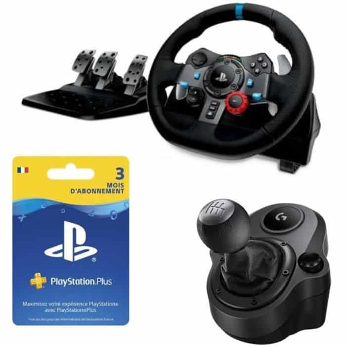 volant g29 levier de vitesse shifter 3 mois psn