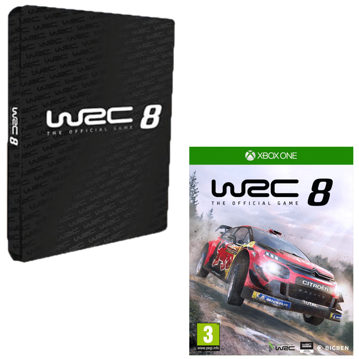 wrc 8 collector xbox