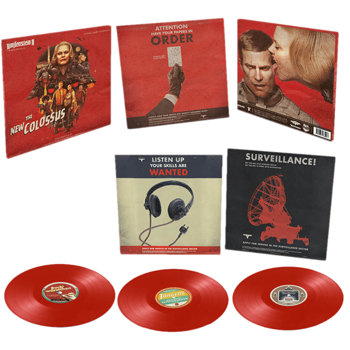 vinyle collector wolfenstein 2