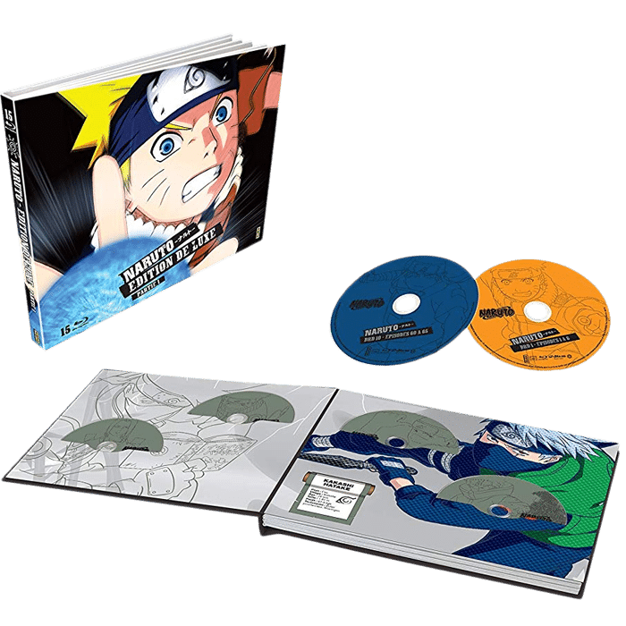Naruto coffret integrale Partie 1 Limitee blu ray