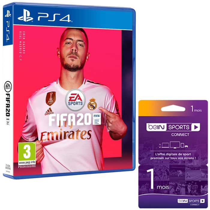 fifa 20 ps4 abonnement bein sports connect