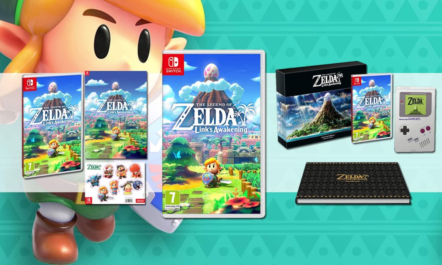 SLIDER zelda a links awakening toutes versions