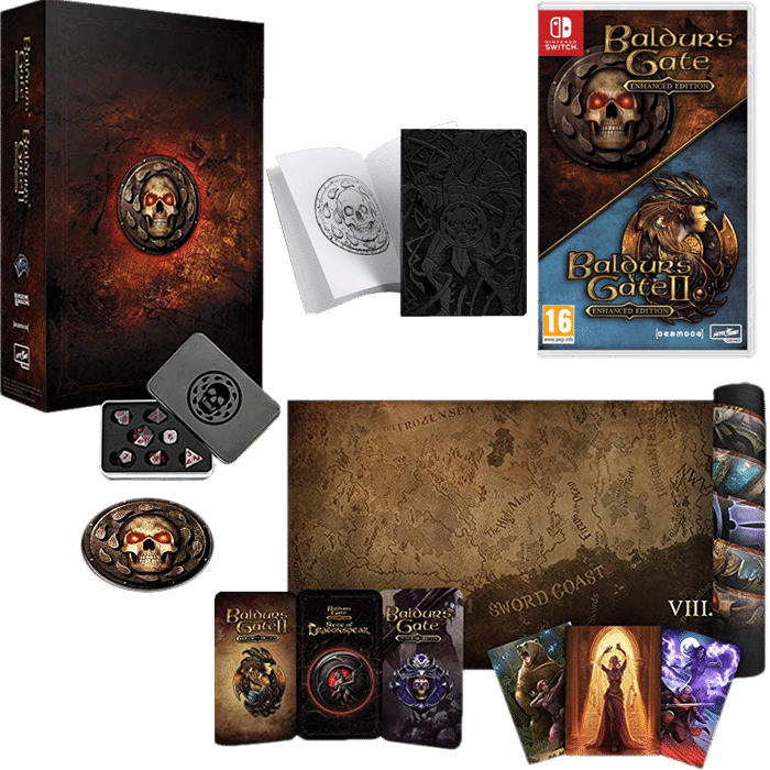 BALDURS GATE ENHANCED EDITION COLLECTOR switch