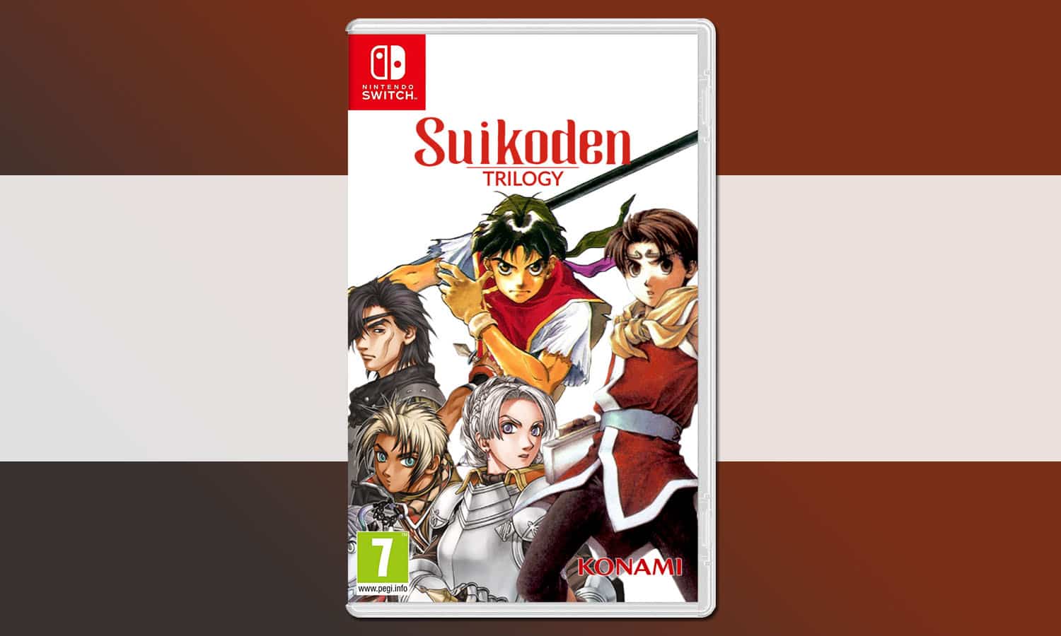 SLIDER fausse jaquette suikoden trilogy switch