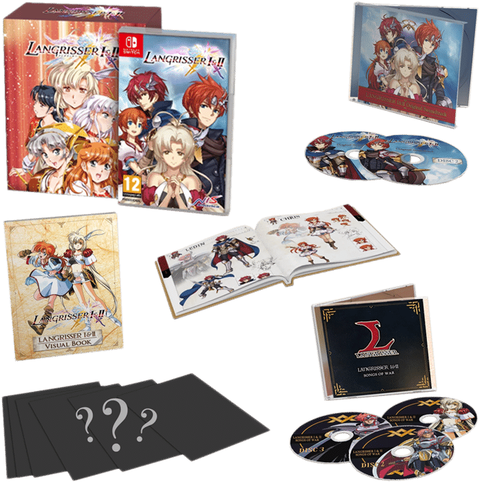 langrisser 1 et 2 limited edition switch