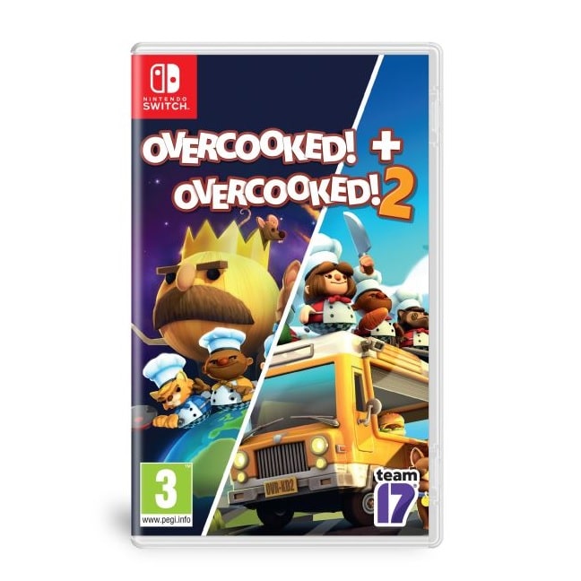 overcooked 1 et 2 switch