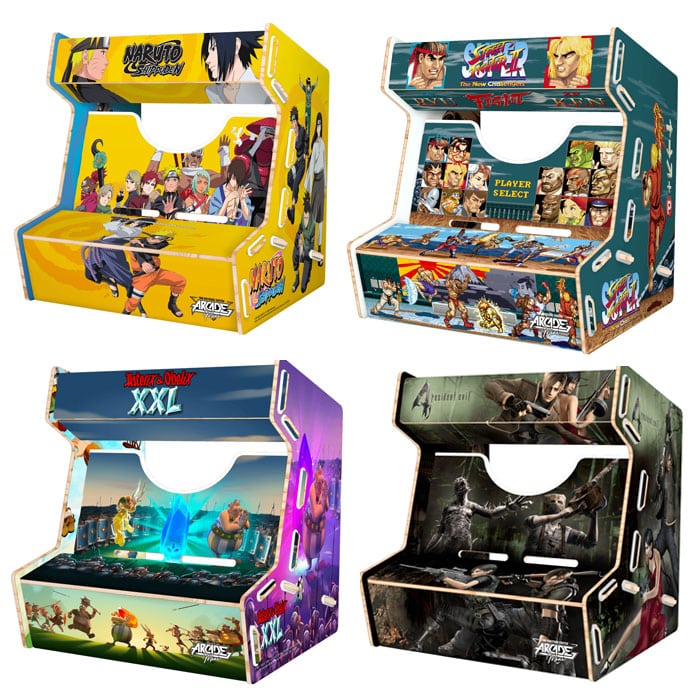 bornes arcade switch microids