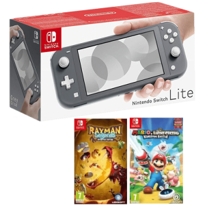 switch lite grise mario lapins cretins rayman legends