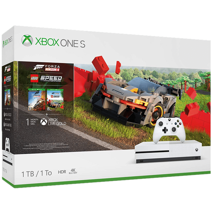 Pack Xbox One S 1 To Forza Horizon 4 DLC Lego