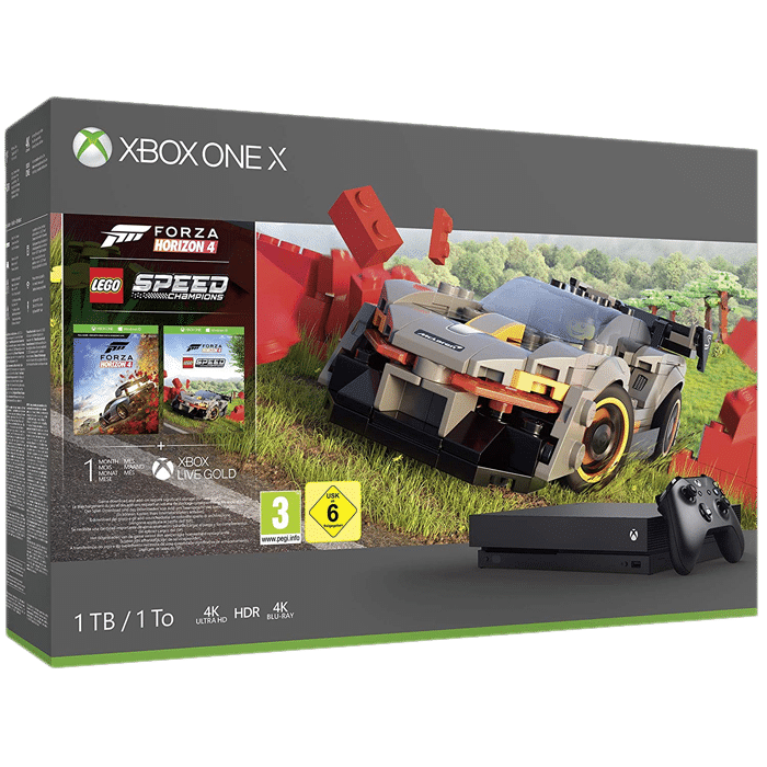 Pack Xbox One X 1 To Forza Horizon 4 DLC Lego
