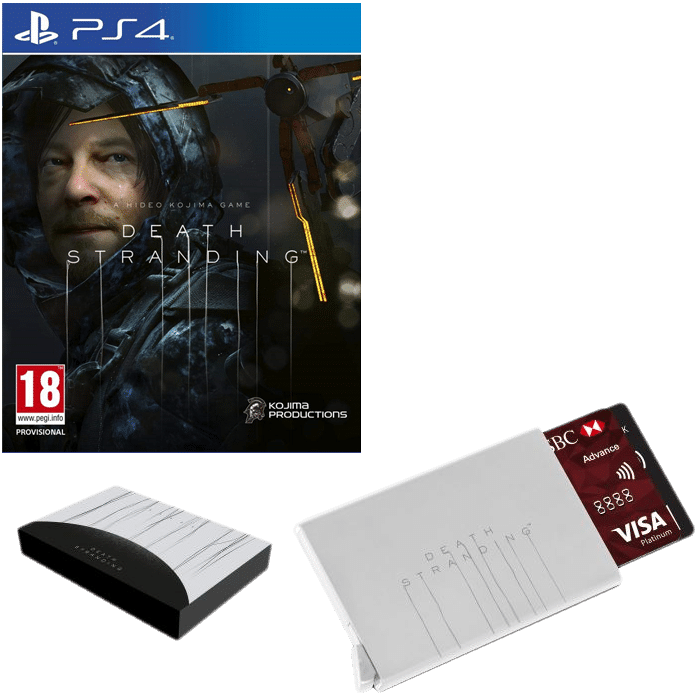 death stranding edition standard porte carte