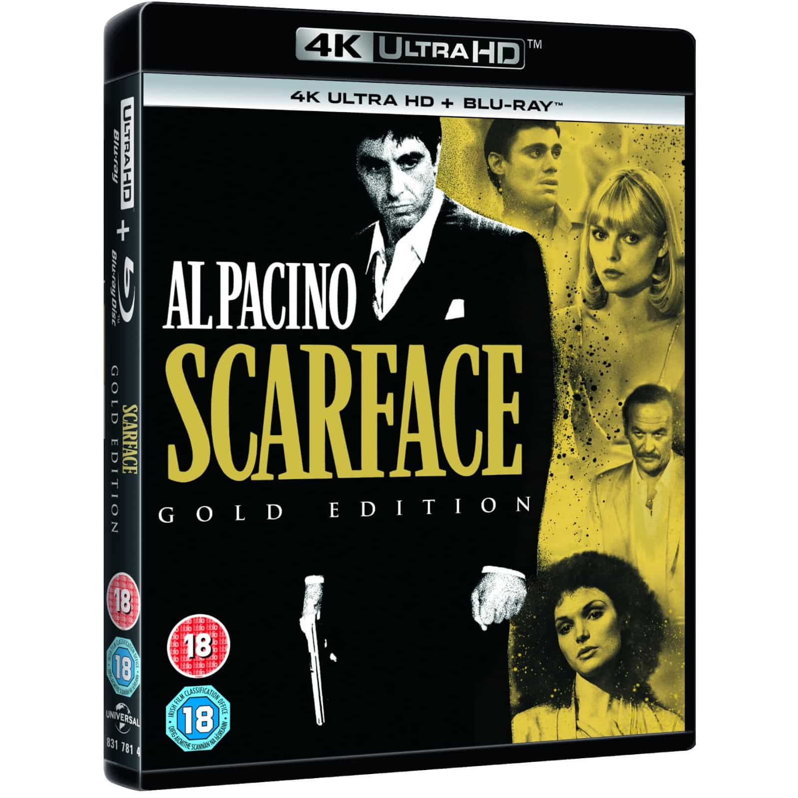 scarface blu ray 4 gold edition