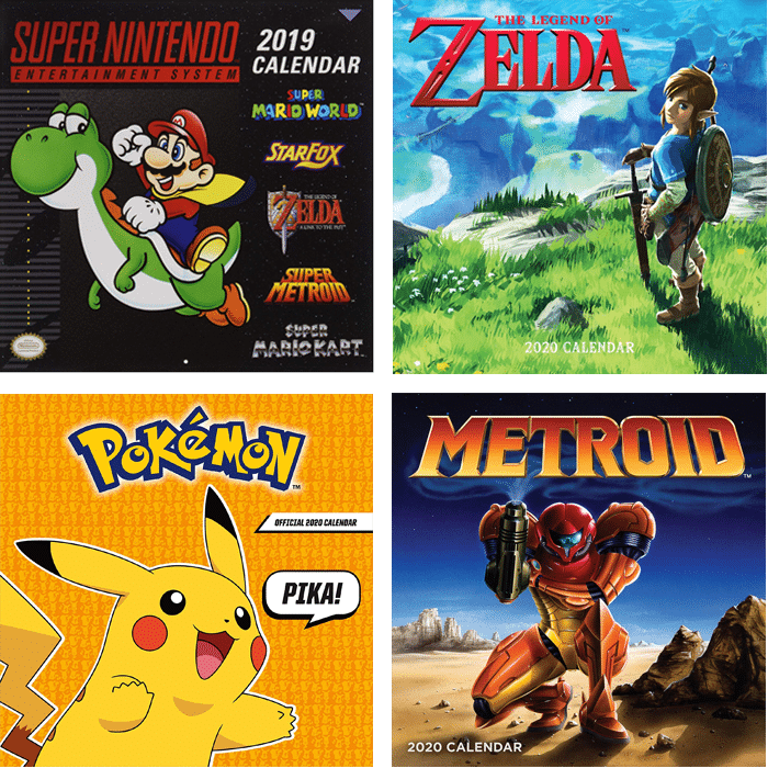 calendrier nintendo